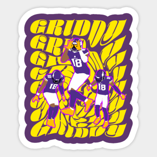 Justin Jefferson Sticker